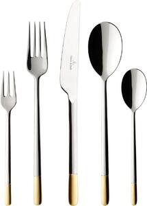 Villeroy & Boch 12-6351-9050 Sada příborů Ella Partially Gold Plated 30 dílů