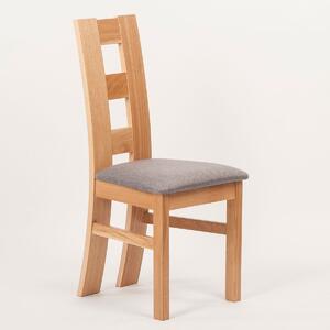 Stima Židle jídelní VICTOR dubová Odstín: Dub, Látky: VELVET terracotta 44
