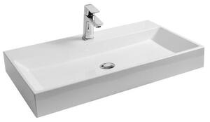 Umyvadlo Ravak Natural 80x45 cm otvor pro baterii, bez přepadu XJO01280000