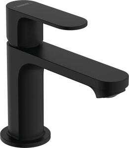 Umyvadlová baterie Hansgrohe Rebris S s výpustí matná černá 72513670