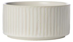 Keramická miska Ribbed Natural White 12 cm Ernst