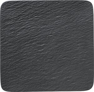 Villeroy & Boch 10-4239-2680 Servírovací talíř Manufacture Rock čtvercový 32,5 cm