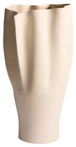 -30 % Dny Marianne - Kave Home Béžová keramická váza Nilea 44 cm