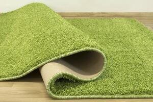 Metrážový koberec Lamborghini 01 zelený / krém