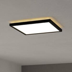 EGLO connect LED stropní svítidlo Rovito-Z, černé, 29 x 29 cm