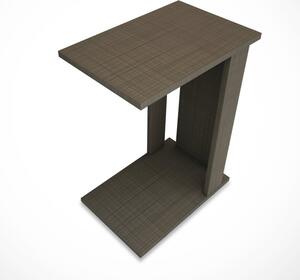 Přístavný stolek PASIFIC tmavě hnědá
