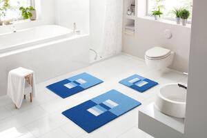 LineaDue CAPRICIO - Koupelnová předložka modrá Rozměr: 60x90 cm