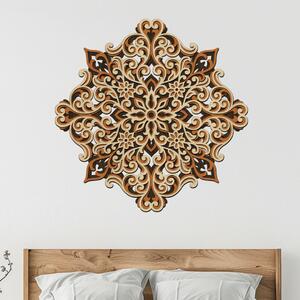 3 vrstvá mandala POZITIVITY | Rozměry (cm): 40 | Zvolte barevný dekor: javor-třešeň-wenge