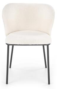 Jídelní židle SCK-518 krémová/černá