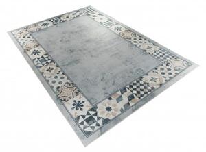 Koberec CRYSTAL PRINT šedý / béžový