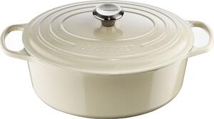 Le Creuset 21178297164430 Pekáč Signature oválný 29 cm béžový