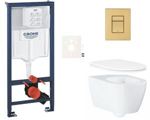 Závěsný WC set do lehkých stěn / předstěnová montáž GROHE Essence SIKOGRSESSCGN0