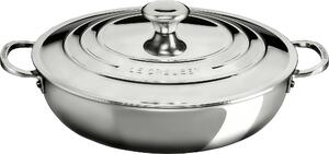 Le Creuset 96600730000100 Pánev 3-ply Plus s rukojeťmi 30 cm