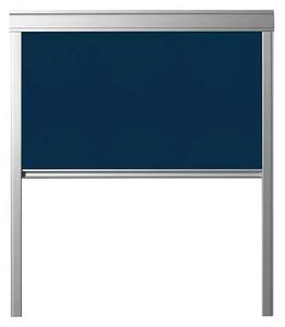 German Zatemňovací roleta DUA pro střešní okno 78 x 140 cm / polyester / hliník / tmavá modrá