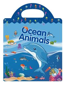 Znovupoužitelné samolepky pro děti Ocean Animals