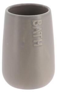 Koupelnový pohár Attolico, šedá, 450 ml