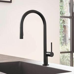 Hansgrohe Talis M54 kuchyňská baterie stojící černá 72801670