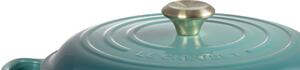 Le Creuset 21180300994450 Hrnec Gourmet nízký, 30 cm, bleu riviera