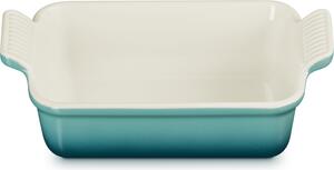 Le Creuset 71102190990001 Forma na pečení Heritage 14 x 19 cm, bleu riviera