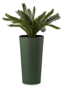 PLASTOVÝ KVĚTINÁČ URBANIKA ECO 57X30 CM ZELENÁ