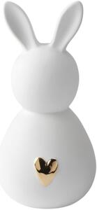 Raeder C17621 Dekorativní figurka Bunny zlaté srdce 29 cm