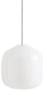 HAY Závěsná lampa Buoy Glass Pendant, 200, White, Pastel Lilac