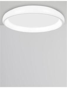 Nova Luce Stropní LED svítidlo ALBI, 80W 3000K stmívatelné Barva: Bílá