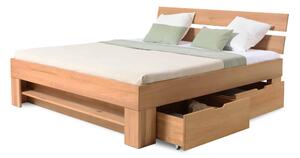 Masivní buková postel Sofi 140x200 (výběr více velikostí)