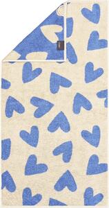 Cawo 6275 50/100 31 Ručník Hearts 50 x 100 cm, modrý