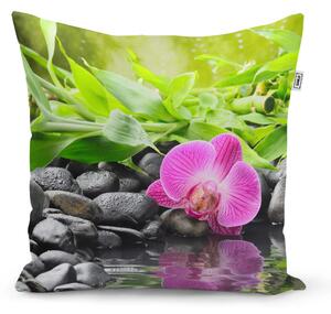 Sablio Polštář Růžová orchidej - 40x40 cm