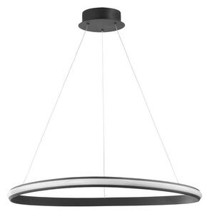 Nova Luce Závěsné LED svítidlo ARIES, 32W 3000K stmívatelné Barva: Černá