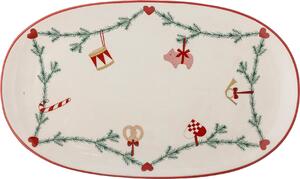 Bloomingville 82062321 Servírovací talíř /mísa Yule 38,5 cm