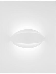 Nova Luce Nástěnné LED svítidlo ASTRID bílá kov a akryl 20W 3000K