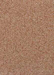 Breno Metrážový koberec BRECCIA 84, šíře role 400 cm, Oranžová, Vícebarevné