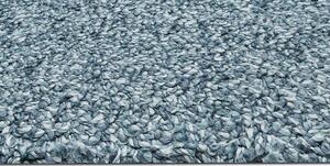 Breno Metrážový koberec BRECCIA 74, šíře role 400 cm, Modrá, Vícebarevné