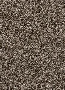 Breno Metrážový koberec BRECCIA 44, šíře role 400 cm, Hnědá, Vícebarevné