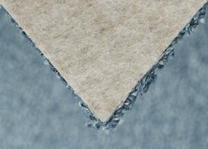Breno Metrážový koberec BRECCIA 74, šíře role 400 cm, Modrá, Vícebarevné