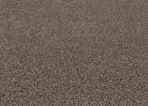 Breno Metrážový koberec BRECCIA 44, šíře role 400 cm, Hnědá, Vícebarevné