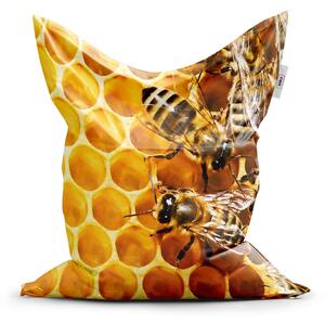 Sablio Sedací vak Classic Včely - 150x100 cm