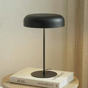 Lindby Stolní lampa Edion, pískově černá, kov, Černá, Obývací pokoj / jídelna, kov, Moderní