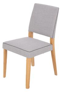 Čalouněná židle šedá SYLON