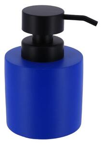 Dávkovač mýdla Signature, modrá/s černými prvky, 320 ml