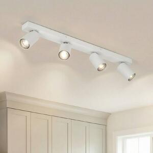 OSRAM stropní bodové světlo OCTAGON, bílý, 4-křídlový, stmívatelné GU10-LED 927, stmívatelný, Bílá / opál, Obývací pokoj / jídelna, kov, Moderní