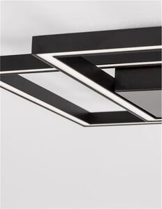 Nova Luce Stropní LED svítidlo BILBAO, 25W 3000K Barva: Černá