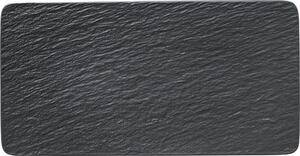 Villeroy & Boch 10-4239-2281 Servírovací talíř Manufacture Rock obdélníkový 18 x 35 cm