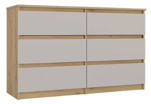 TP Living Komoda Malwa M6 120 cm dub artisan/kašmír