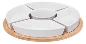 Porcelánová servírovací miska Circle (fi) 27 cm sada 5ks