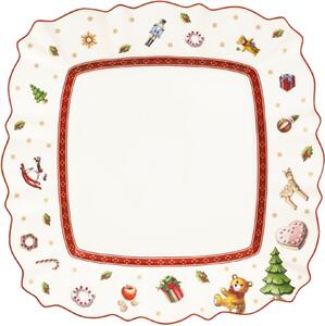 Villeroy & Boch 14-8585-2649 Snídaňový talíř Toy's Delight čtvercový 22,5 cm bílý