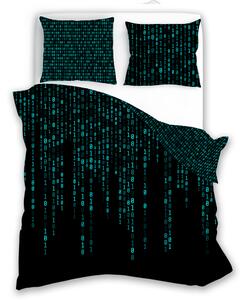 Bavlněné teenager povlečení MATRIX 140x200cm Bavlněné teenager povlečení MATRIX 140x200cm - 140x200 cm - 1x polštář 1x přikrývka
