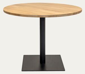 Kulatý dřevěný stůl VERNI 80 cm